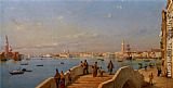Famous View Paintings - View of the Lagoon